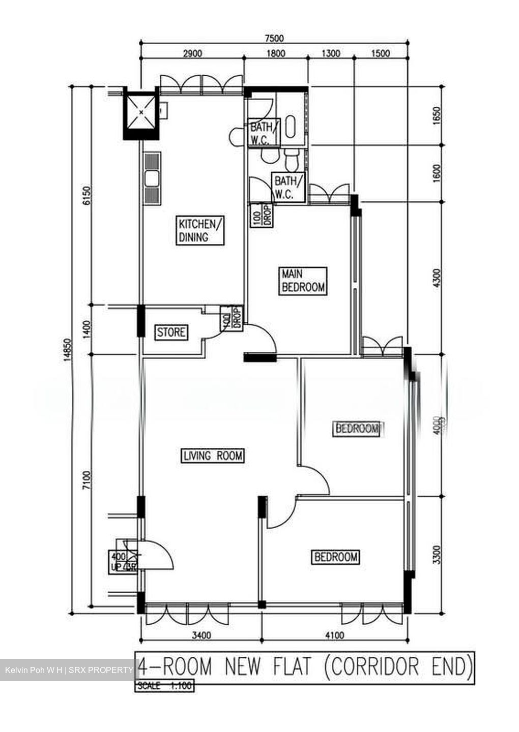 Blk 135 Bukit Batok West Avenue 6 (Bukit Batok), HDB 4 Rooms #598898721
